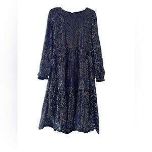 Grace Karin Sequin Long Sleeve Dress